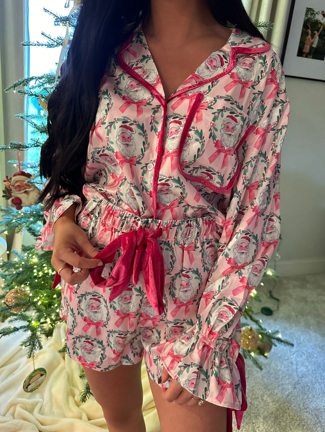 Jolly Santa Pajama Set