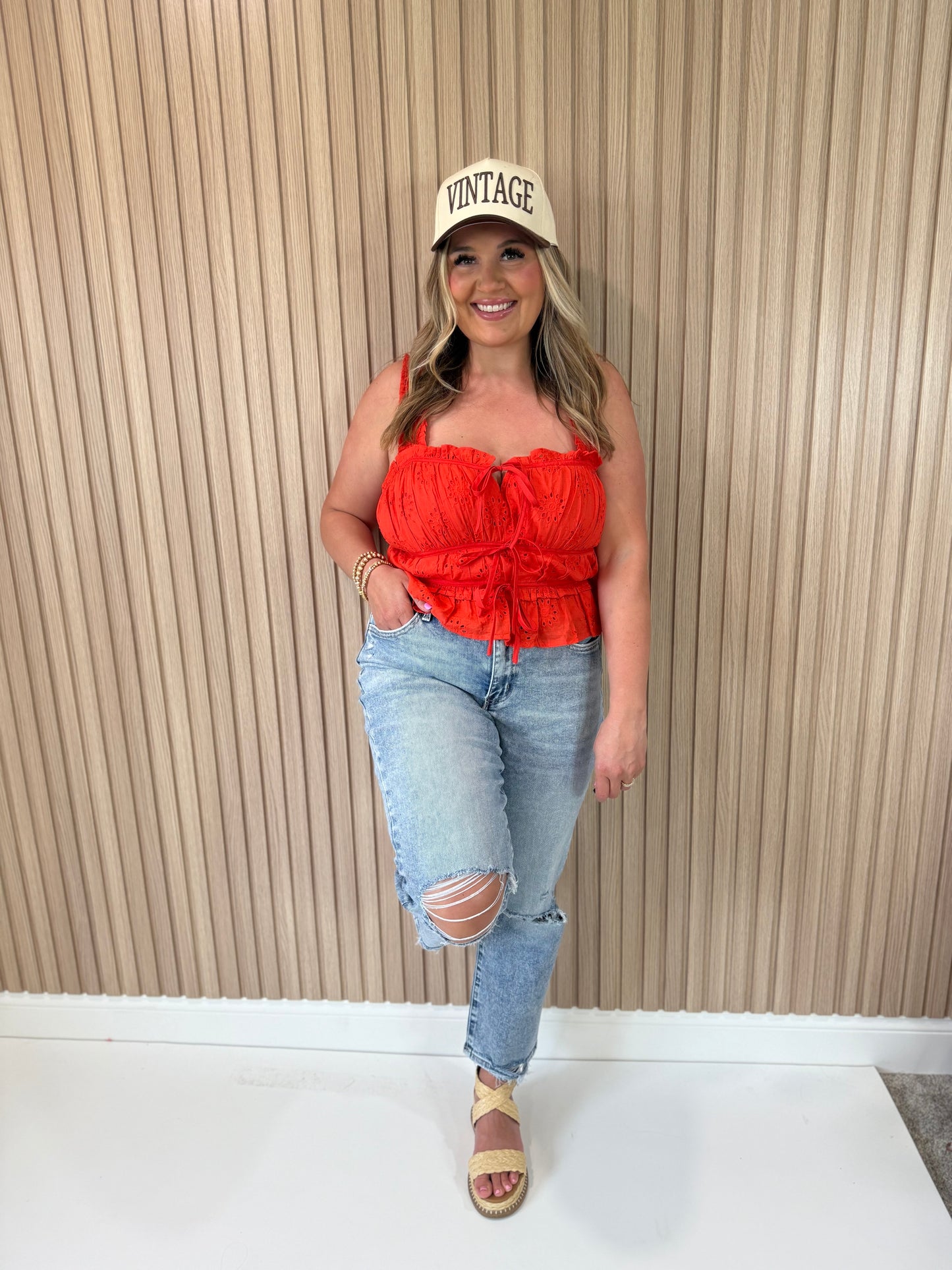 FIRECRACKER EYELET TANK