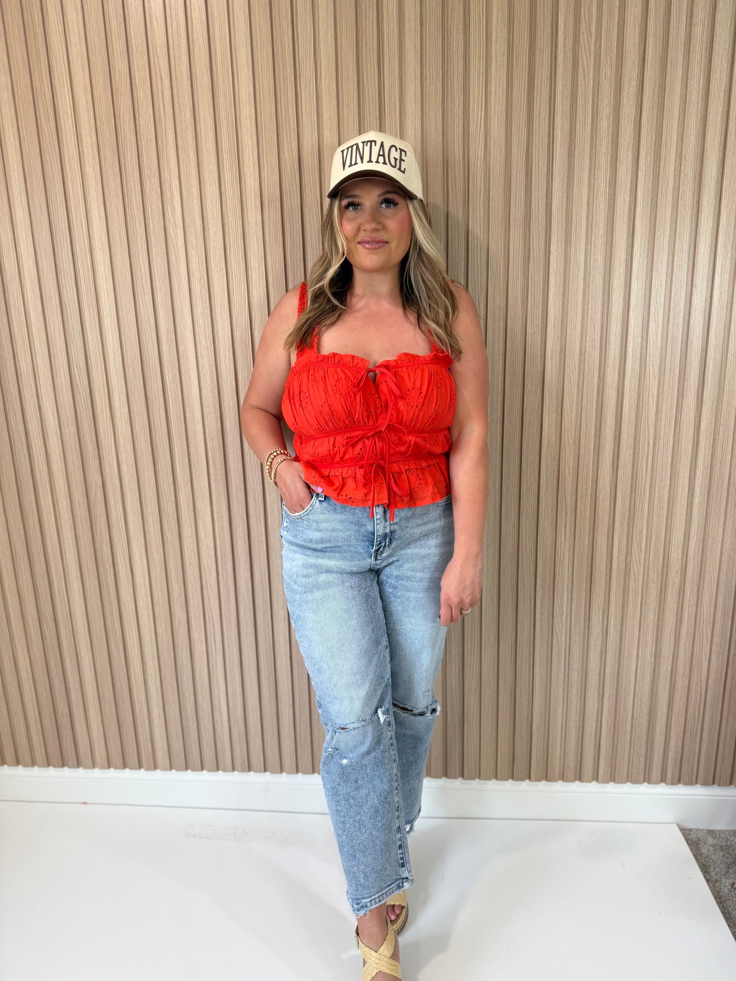 FIRECRACKER EYELET TANK