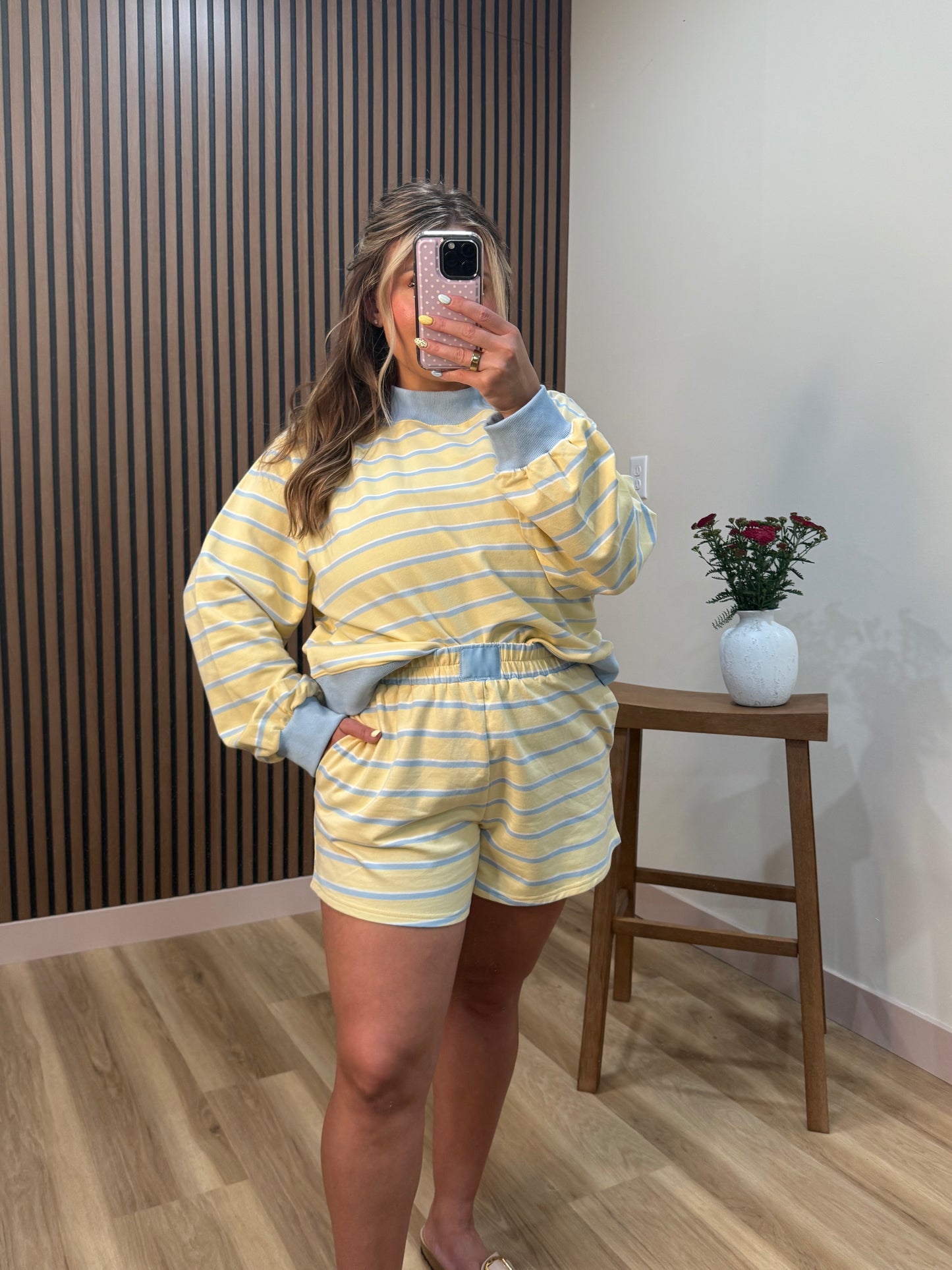 SUNNY LOUNGE SET (SHORT)