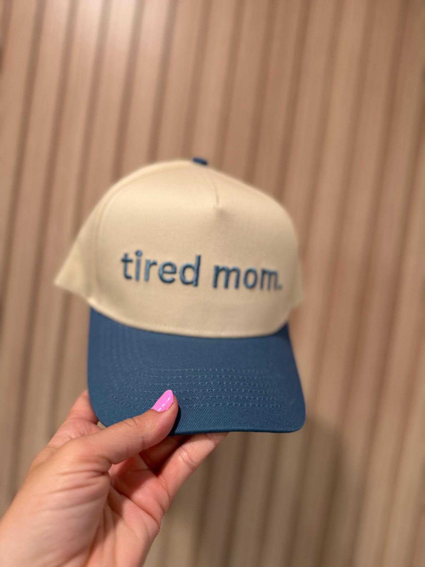 TIRED MOM TRUCKER HAT