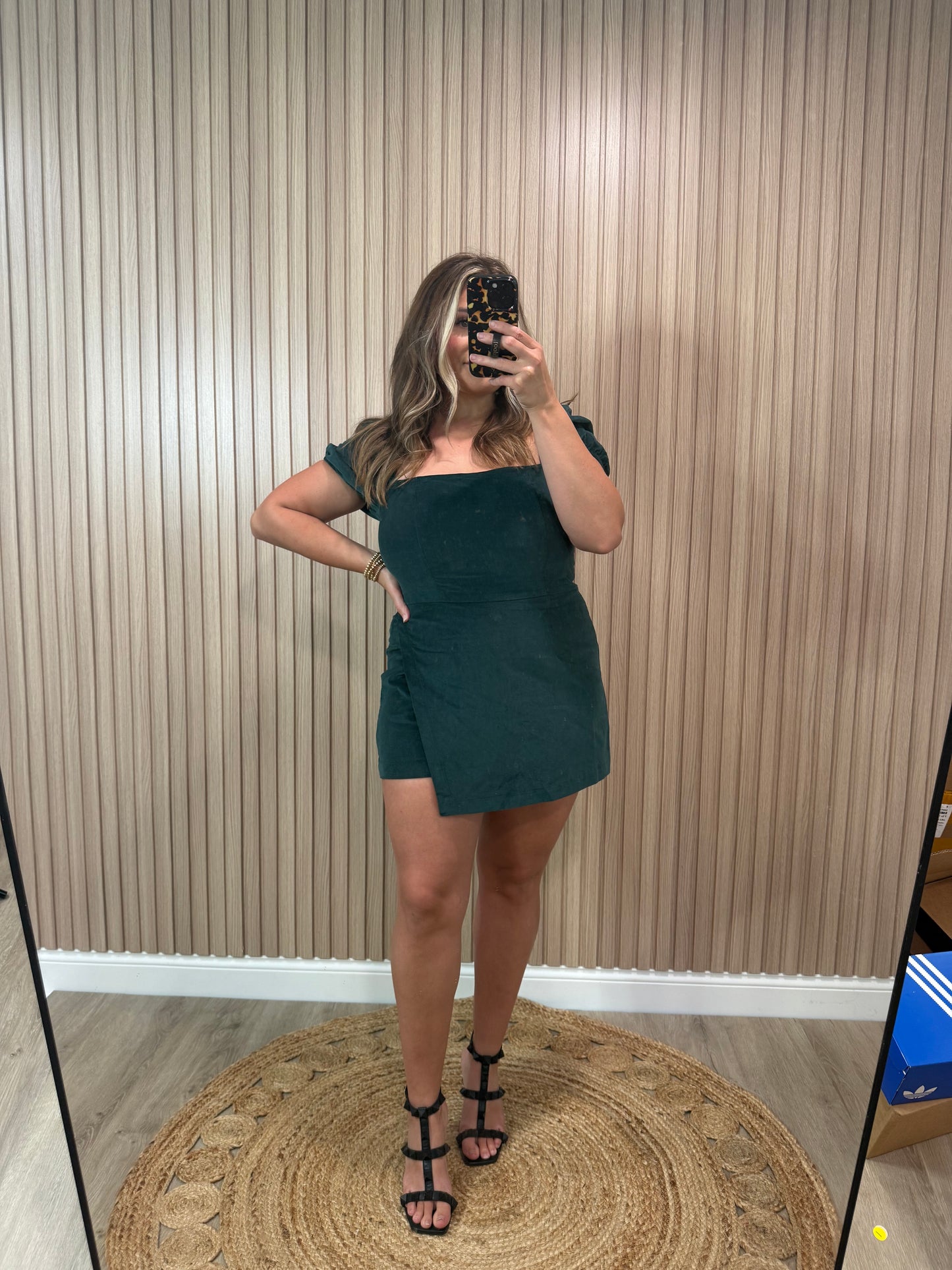 EDEN EMERALD ROMPER