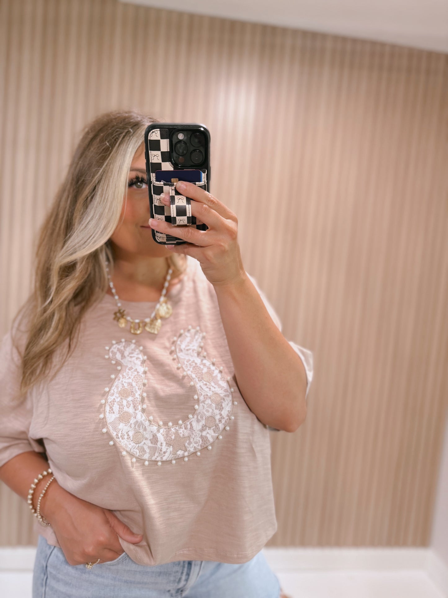 NOT MY FIRST RODEO CROP TEE