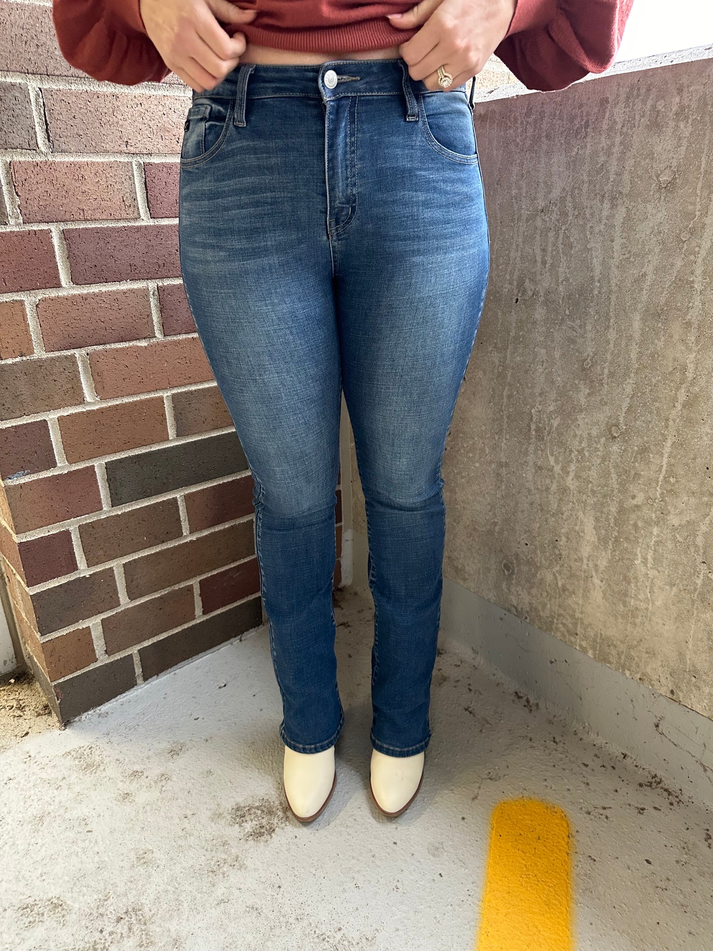 KANCAN BABY FLARE JEAN