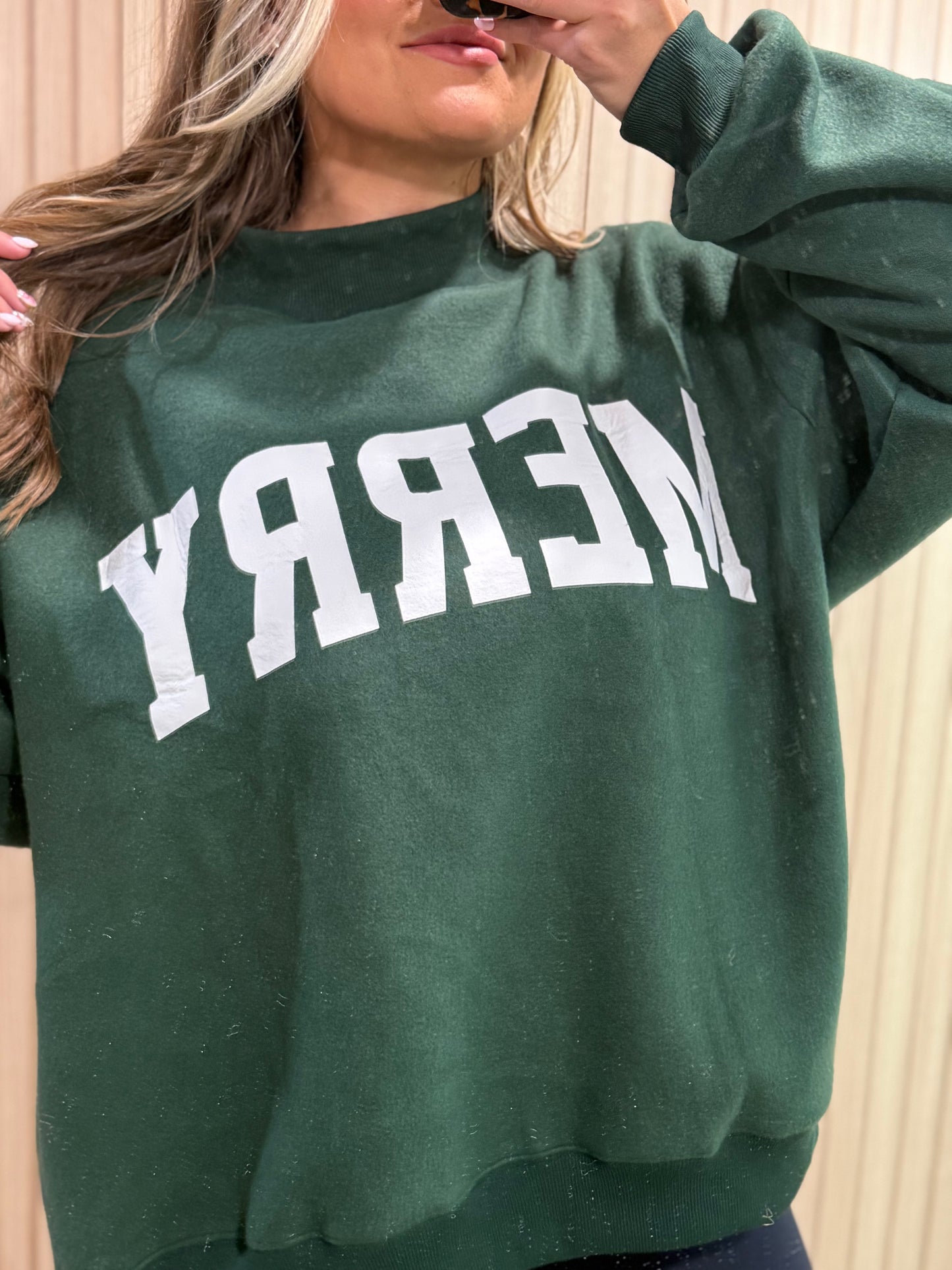 MERRY REVERSIBLE MOCKNECK