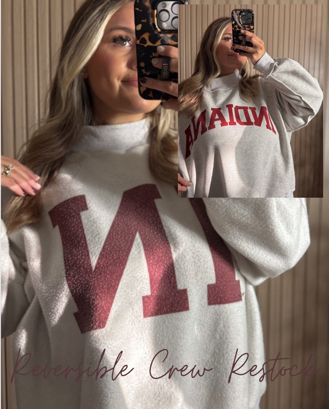 IN REVERSIBLE MOCKNECK (restock January)