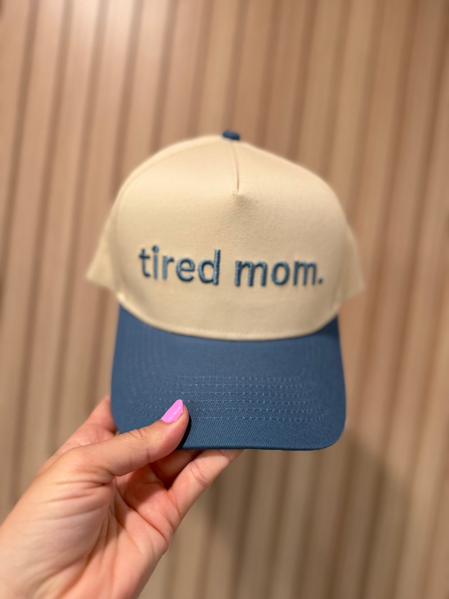 TIRED MOM TRUCKER HAT