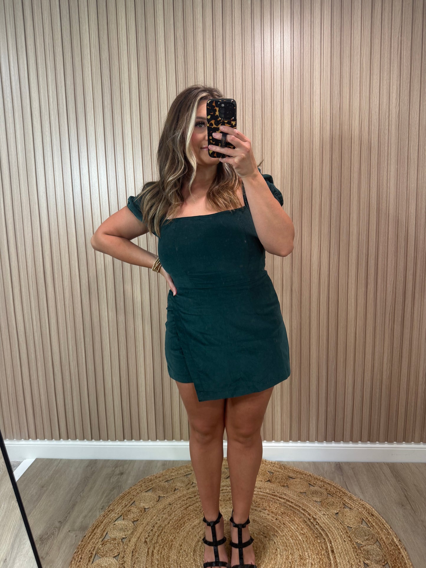EDEN EMERALD ROMPER