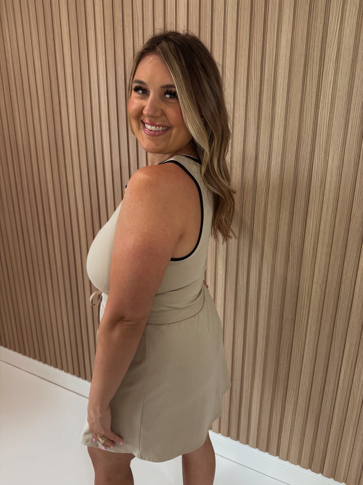 RACHEL RIBBED DRESS