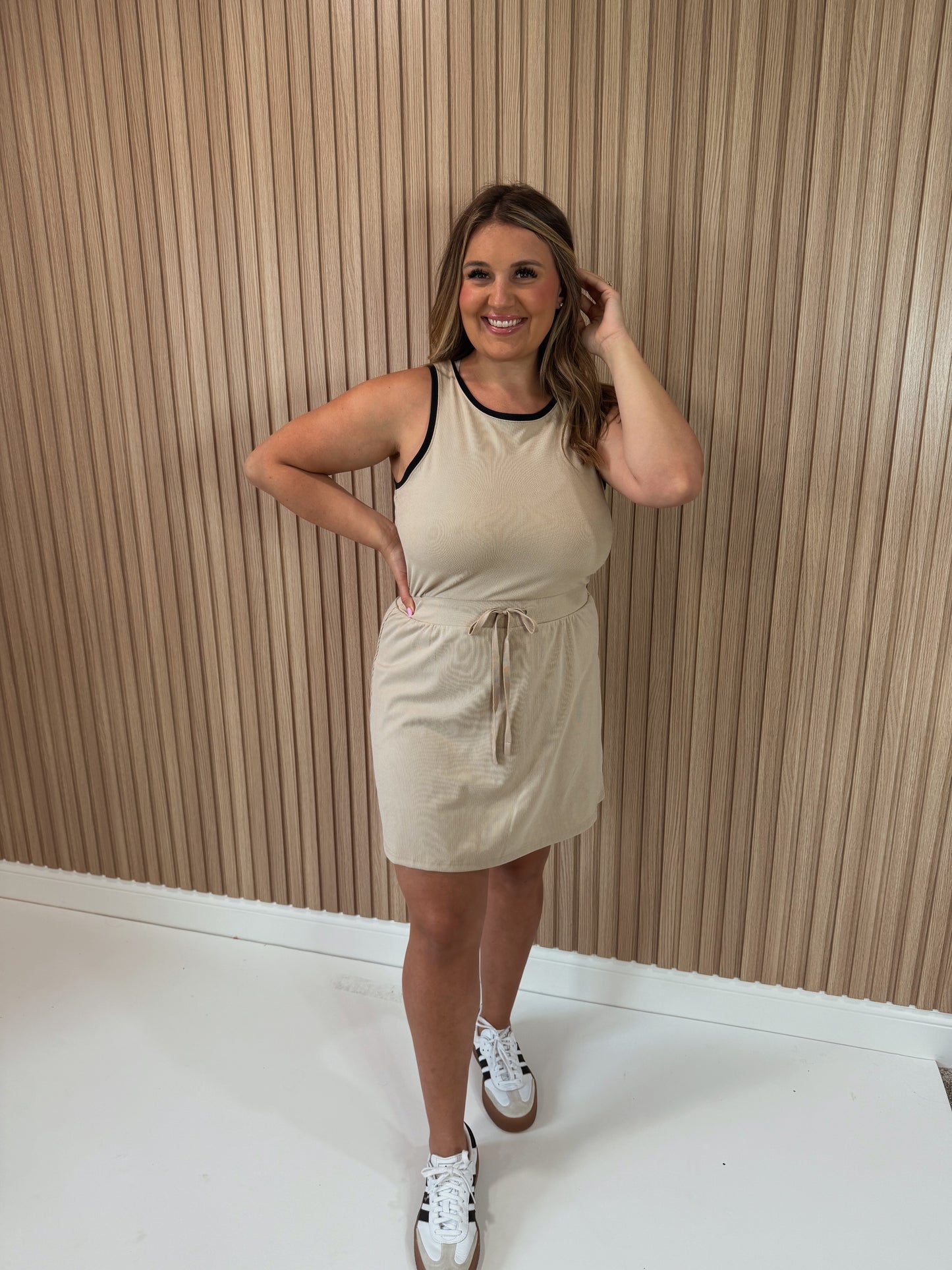 RACHEL RIBBED DRESS