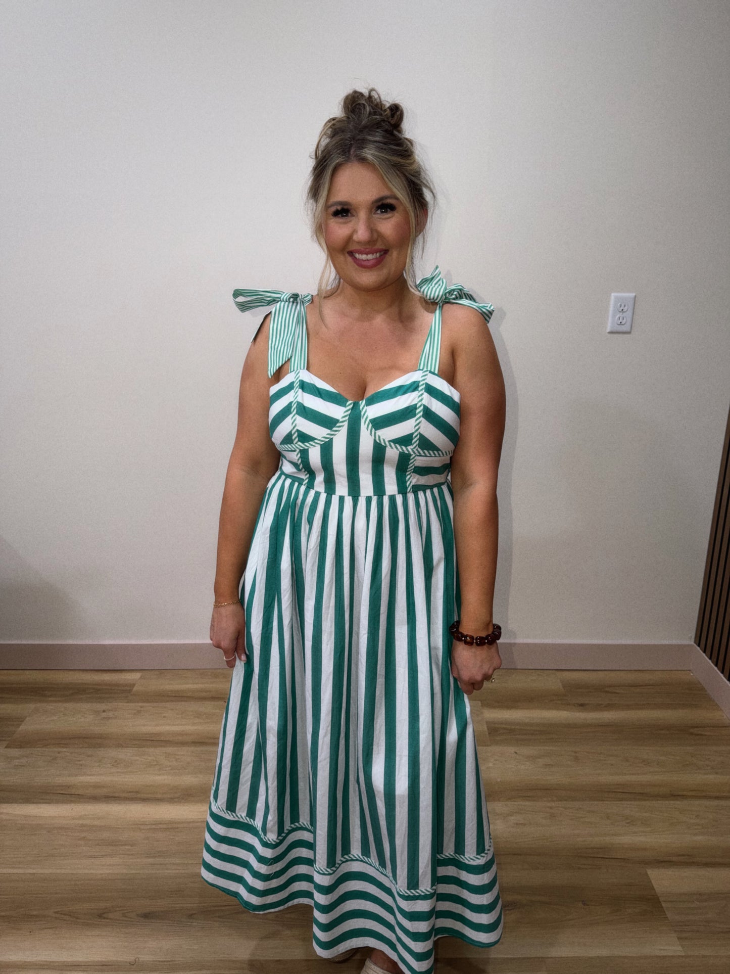 GREER STRIPE MIDI (PREORDER FOR SMALLs)