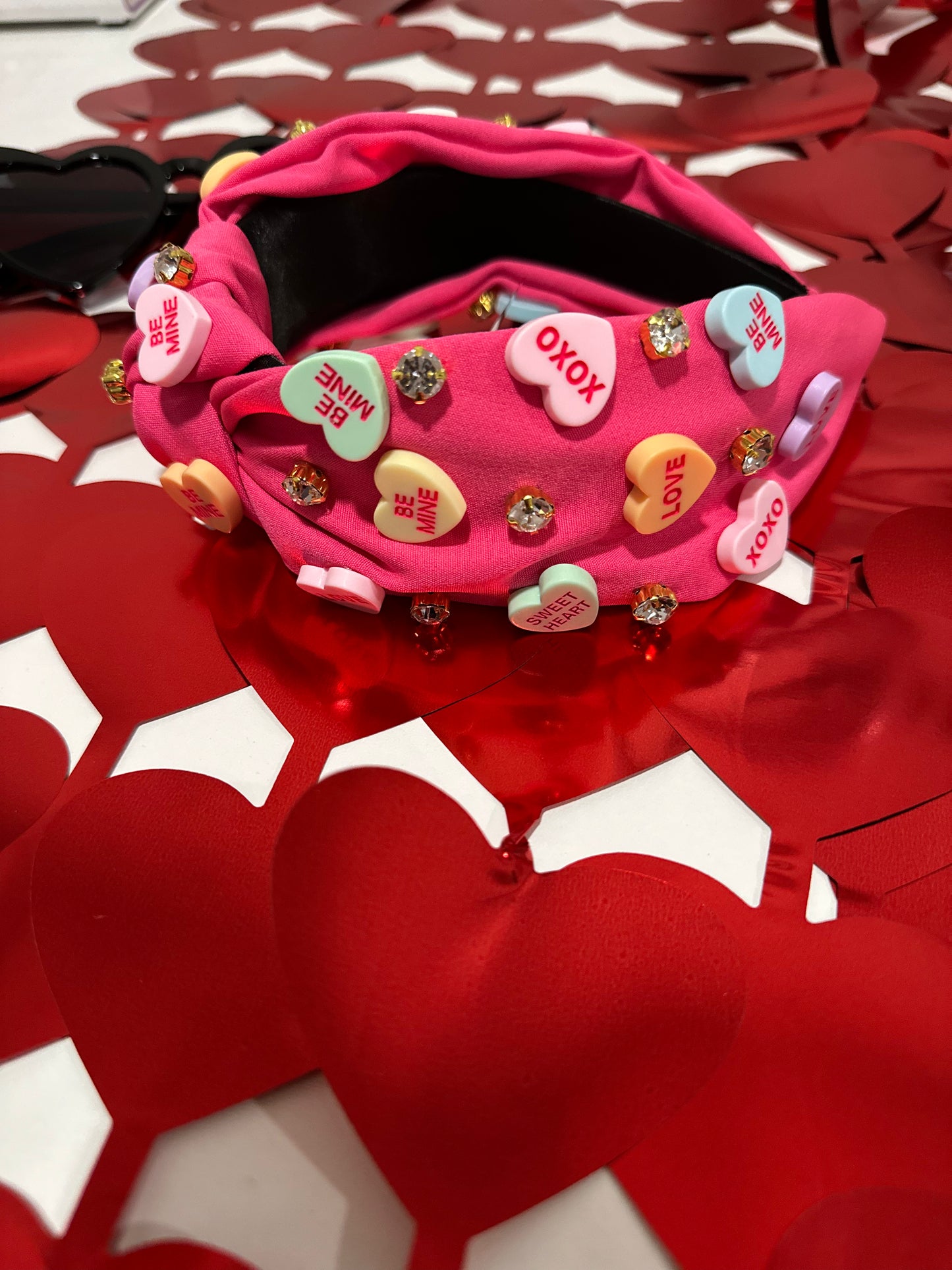 CONVERSATION HEARTS HEADBAND