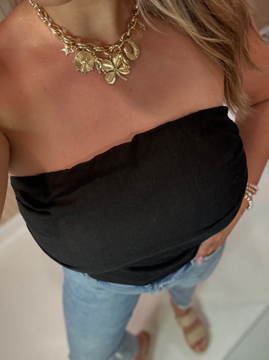 JORDAN CHUNKY CHARM NECKLACE