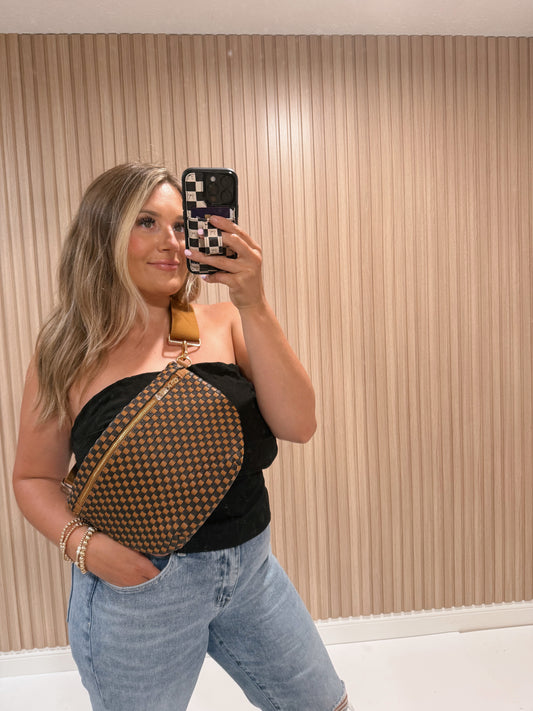 WESTLYN WOVEN BUM BAG
