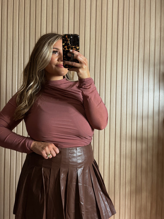 MIA MESH RUCHED BODYSUIT