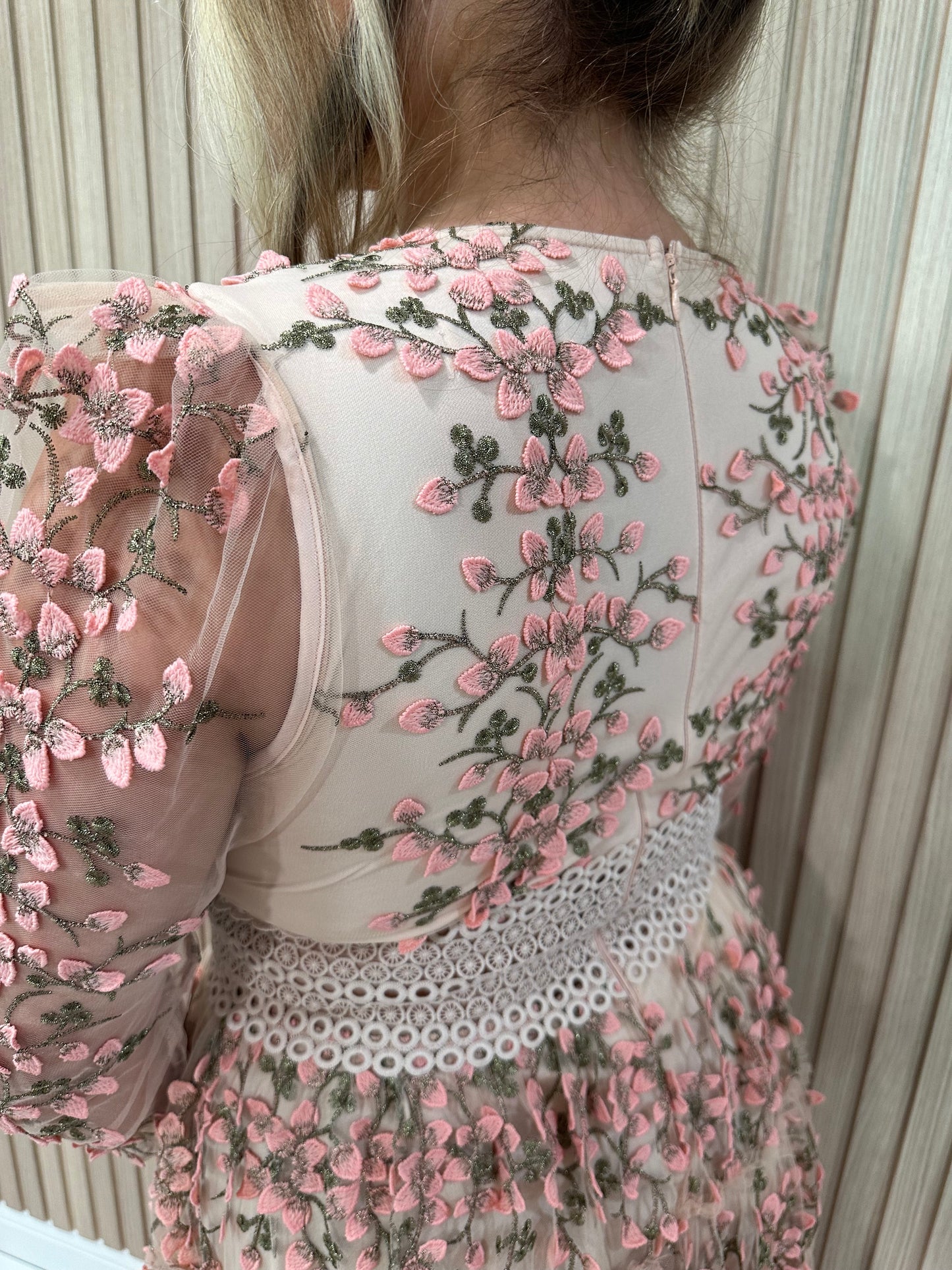 ELISE EMBELLISHED MINI DRESS