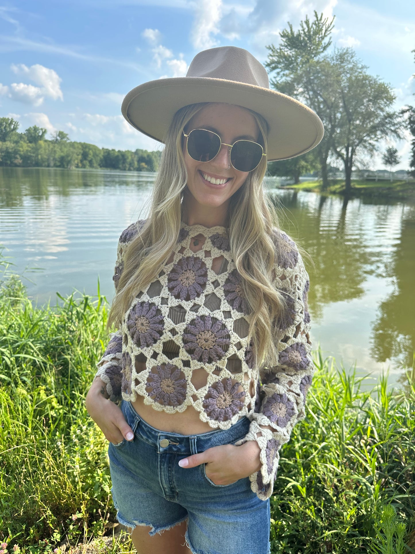 boho dreams crochet pullover