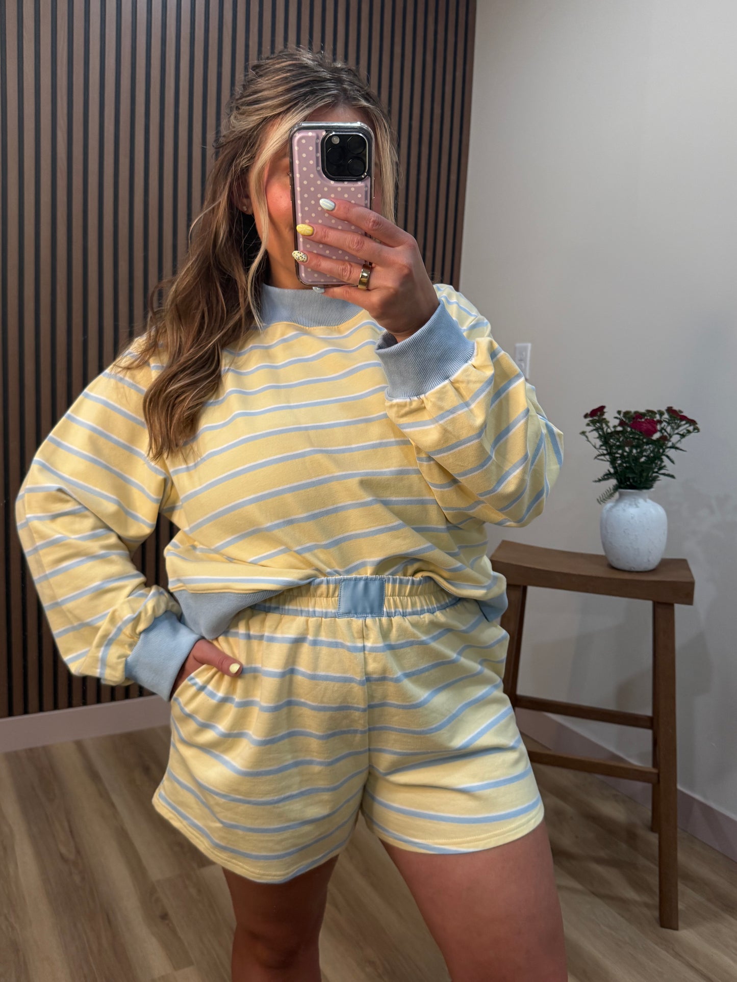 SUNNY LOUNGE SET (SHORT)
