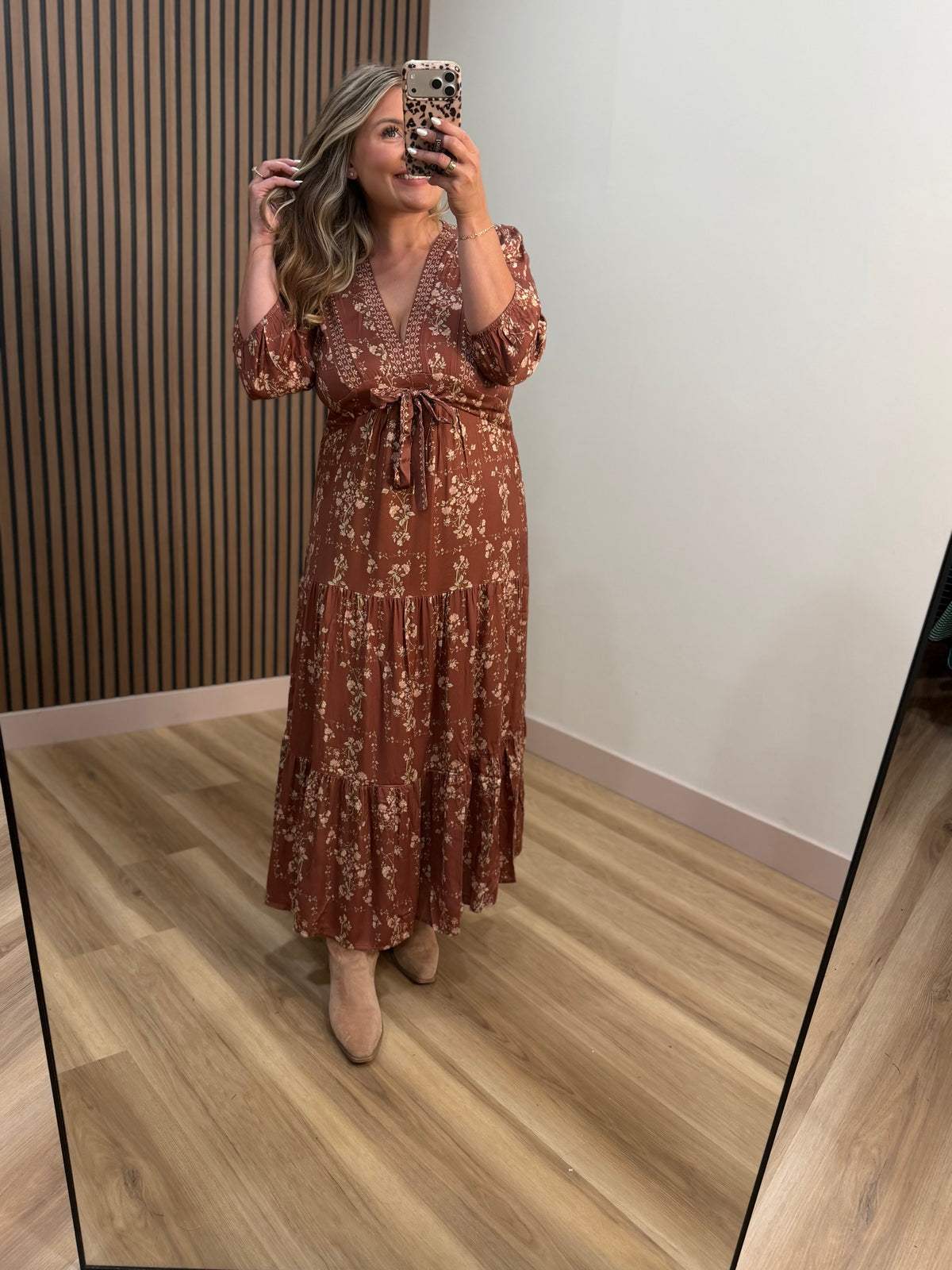 FIELDSIDE FLORAL MAXI