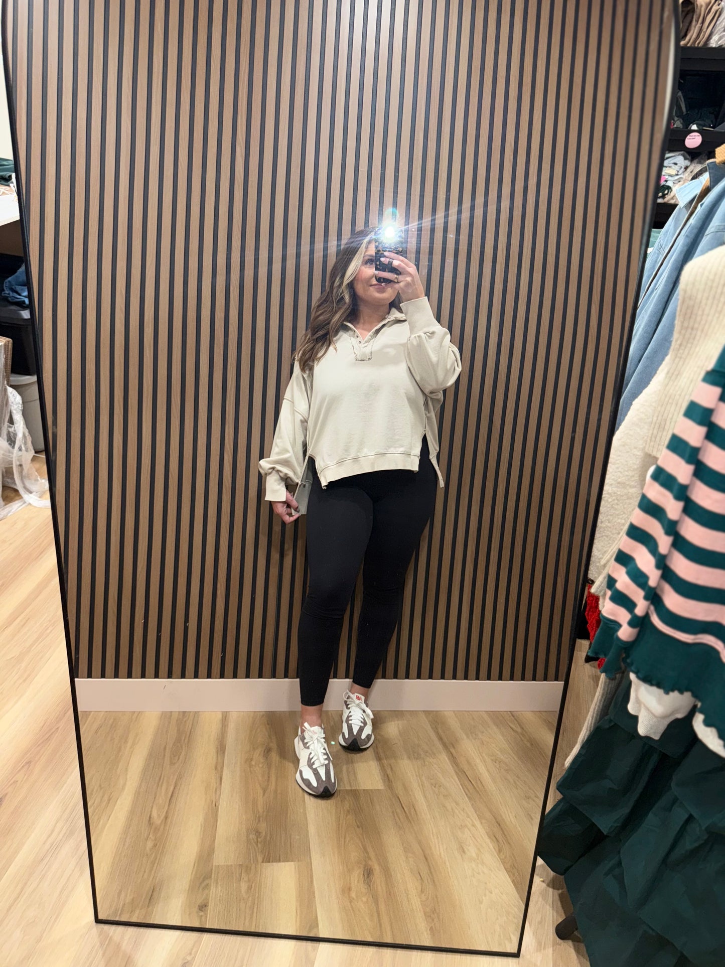 NOELLE NUDE PULLOVER