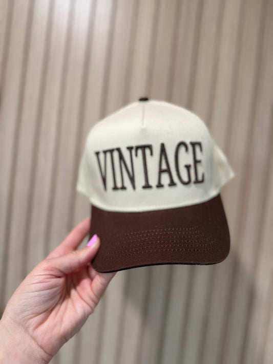 VINTAGE TRUCKER HAT