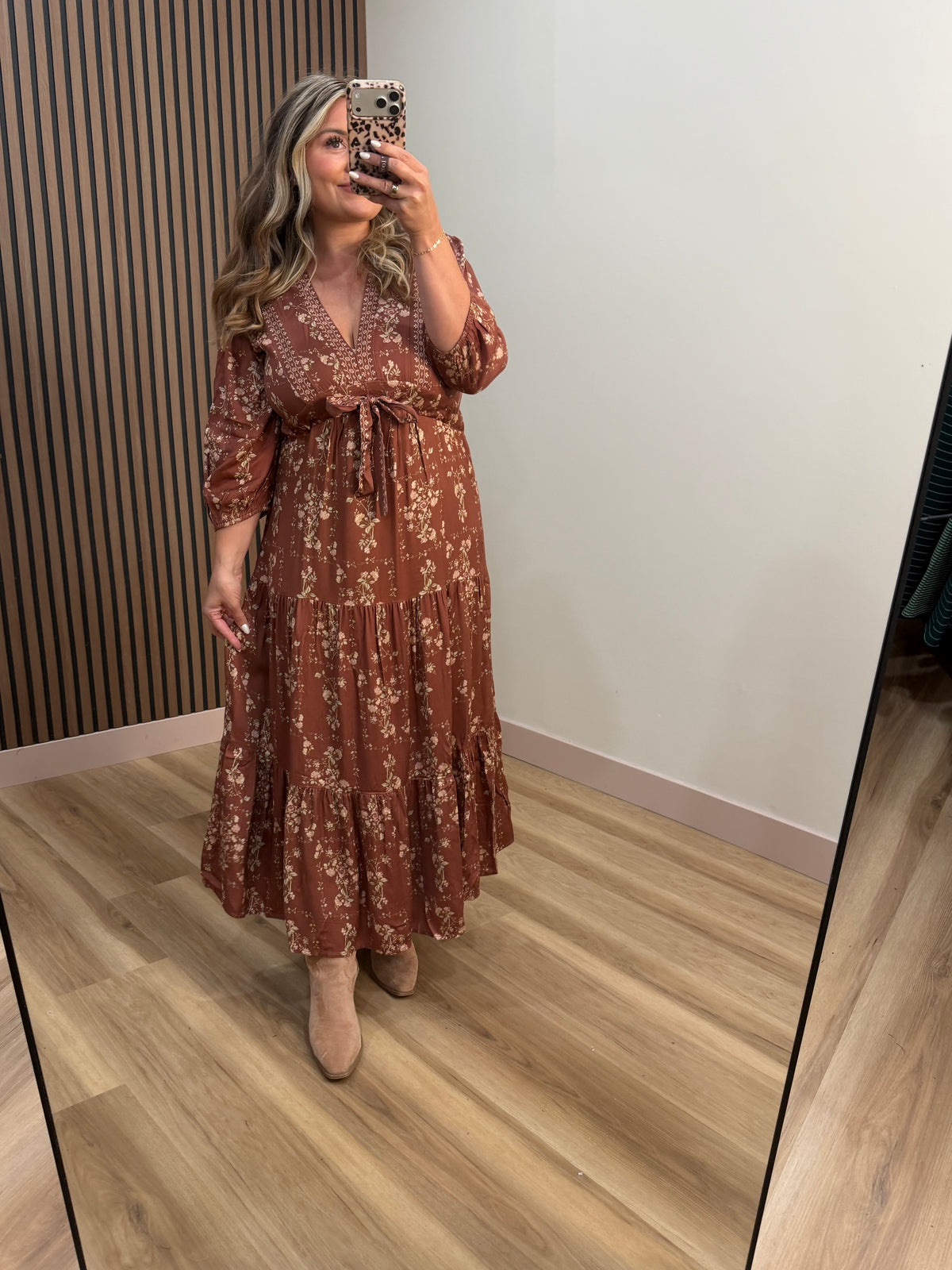 FIELDSIDE FLORAL MAXI
