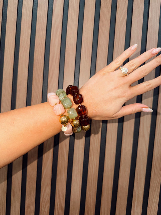 BELJOY CHUNKY BEADED BRACELET