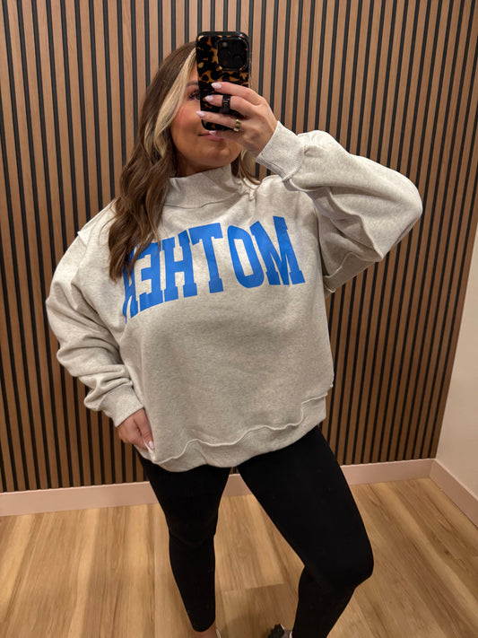 COOL MOM REVERSIBLE MOCKNECK