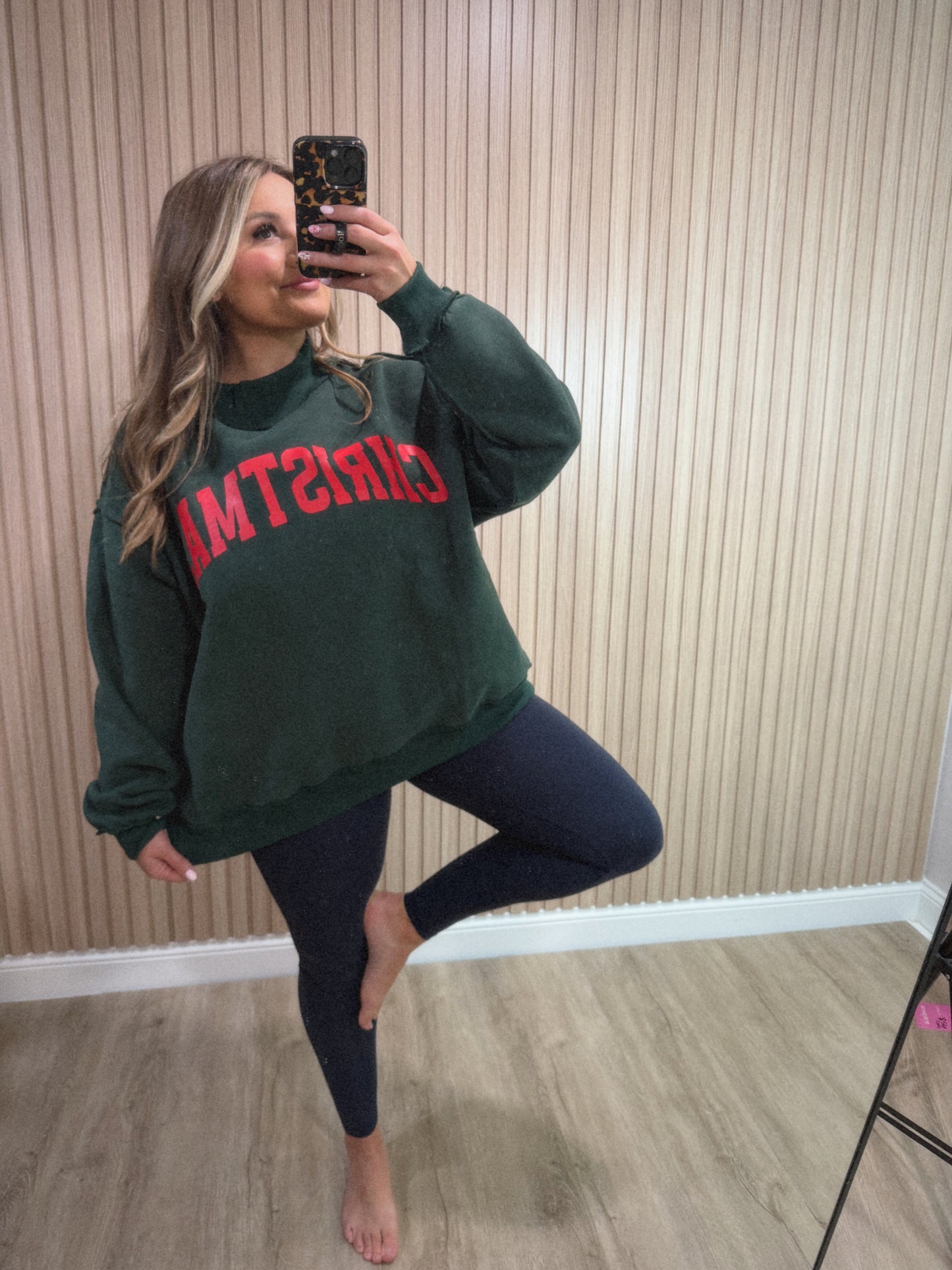 MERRY REVERSIBLE MOCKNECK