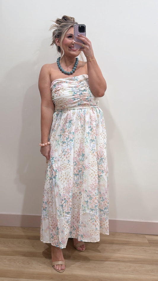 EMMY STRAPLESS MIDI