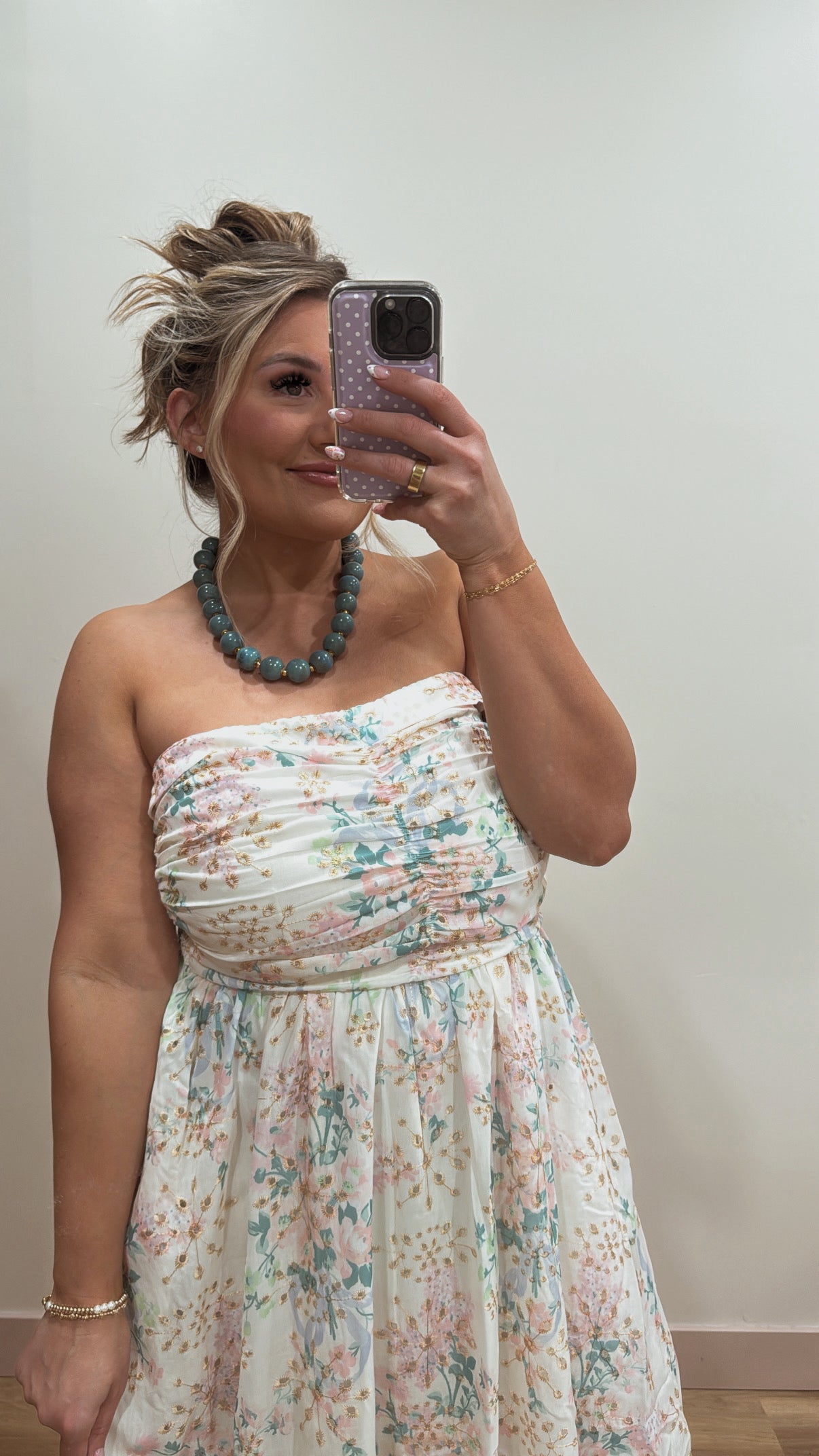 EMMY STRAPLESS MIDI