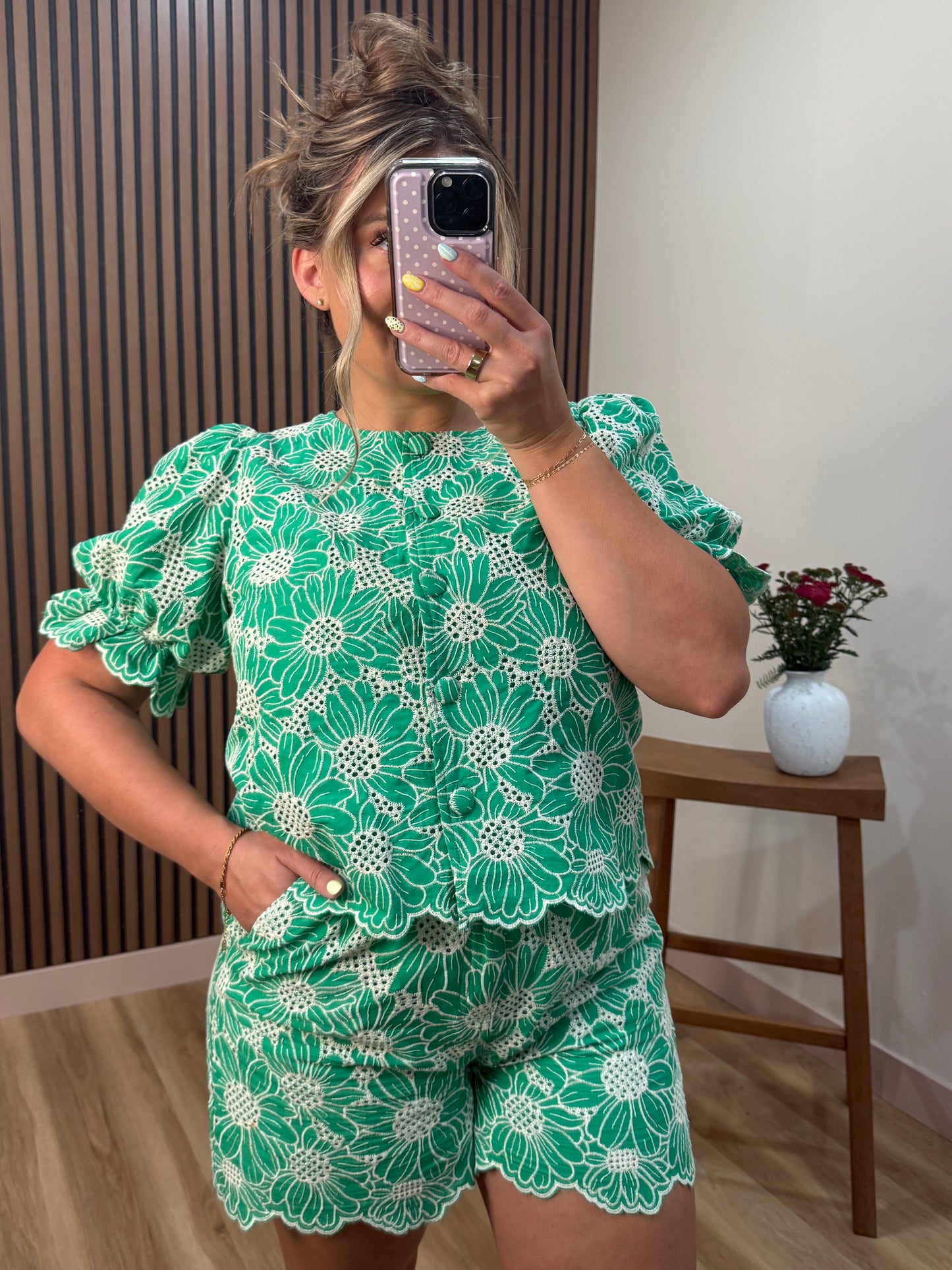 GREER FLORAL SET (SHORTS)