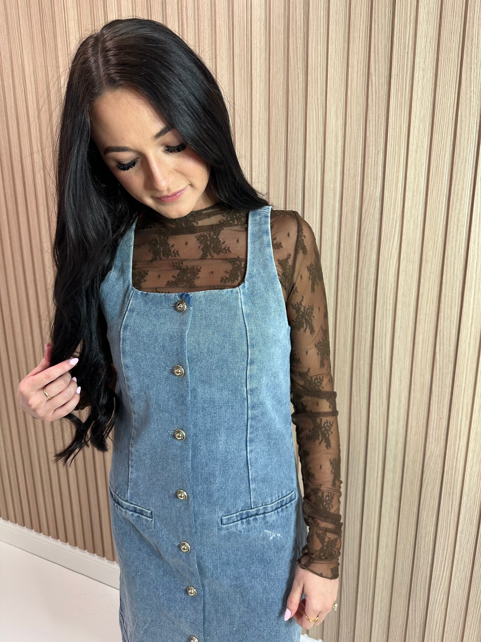 DENIM DRESS Inspire Online Boutique DENIM DRESS Inspire Online Boutique