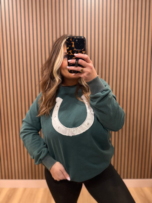 HALEY HORSESHOE PULLOVER