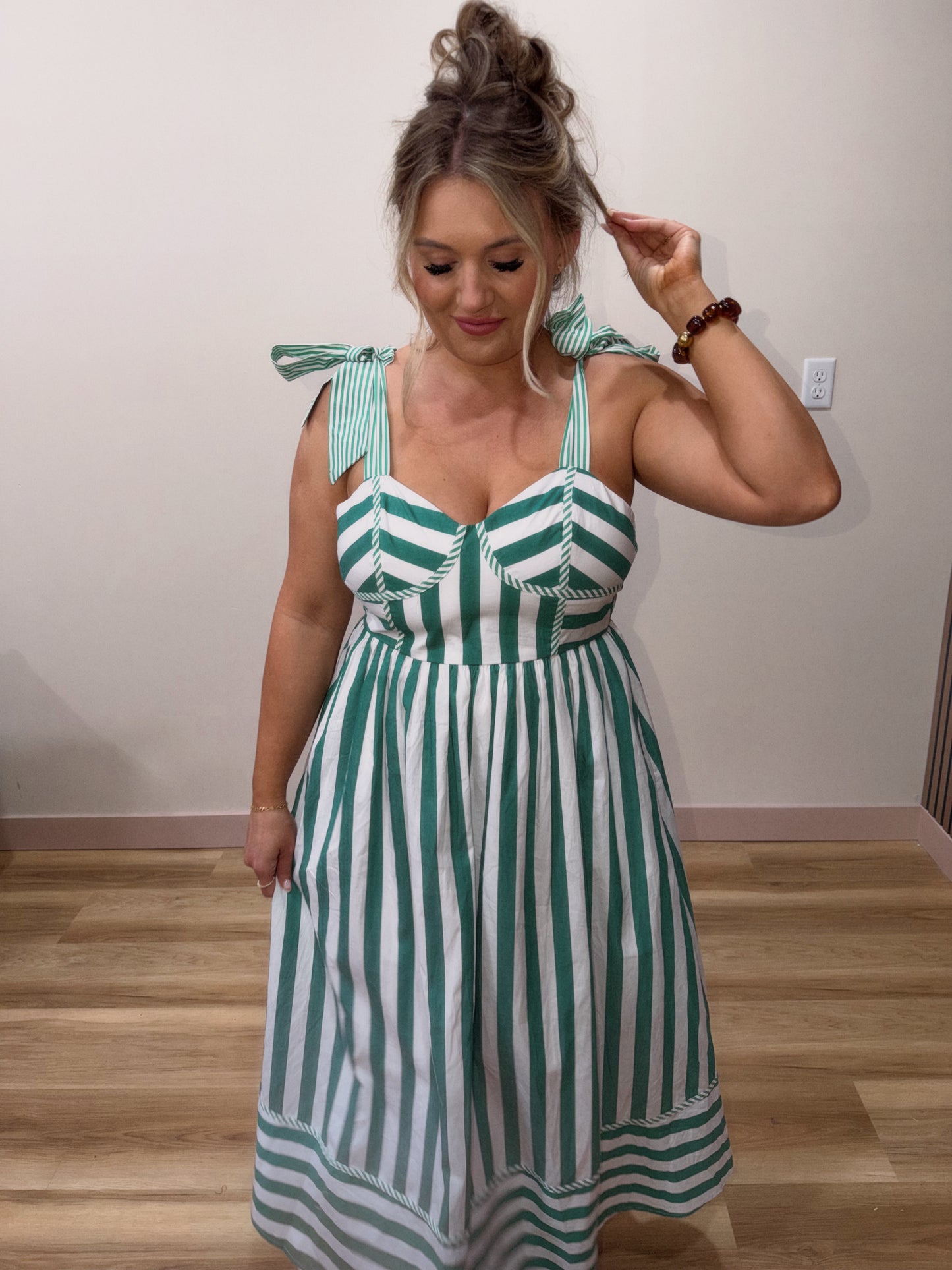 GREER STRIPE MIDI (PREORDER FOR SMALLs)