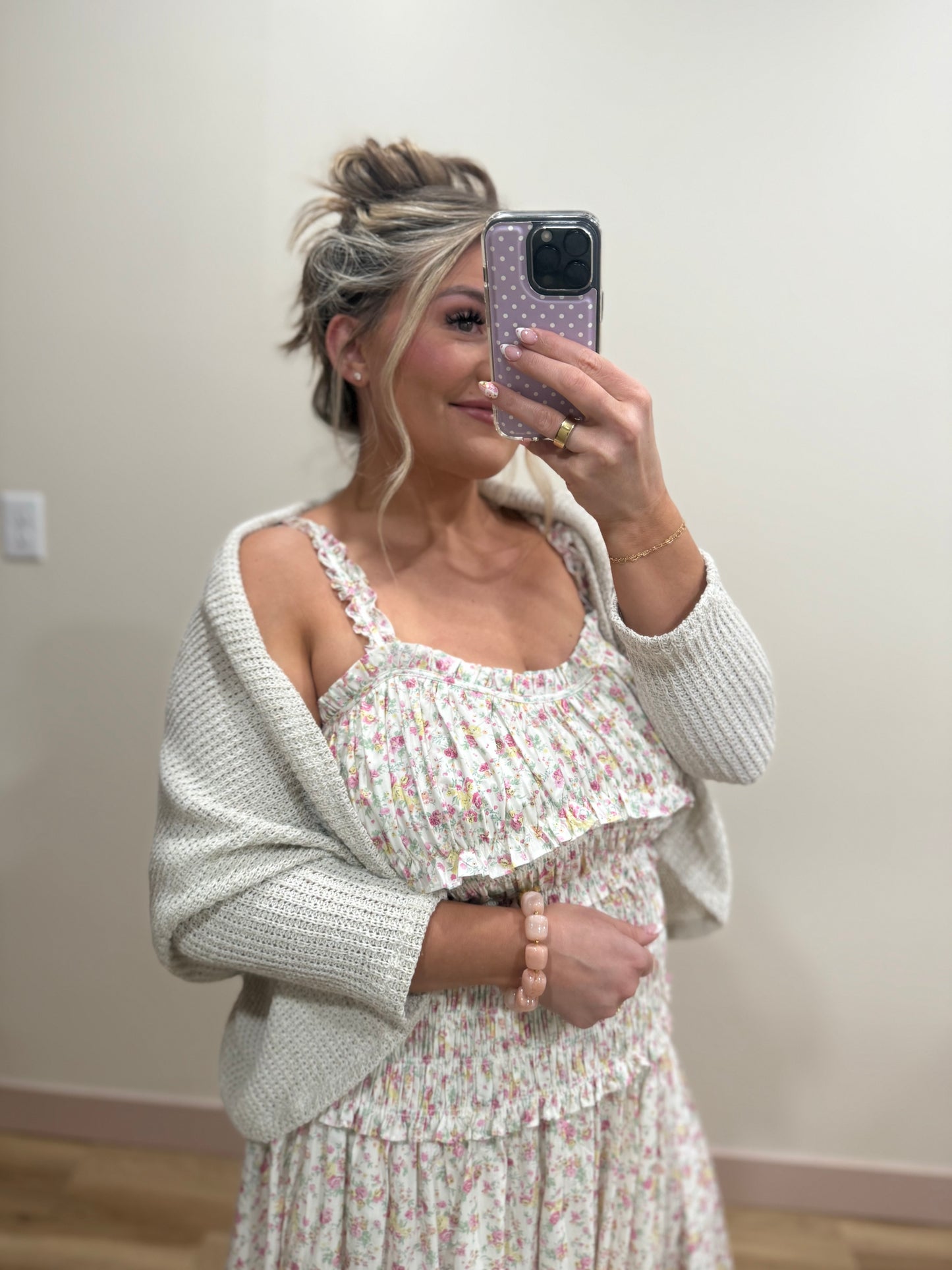 CARA CROP CARDI