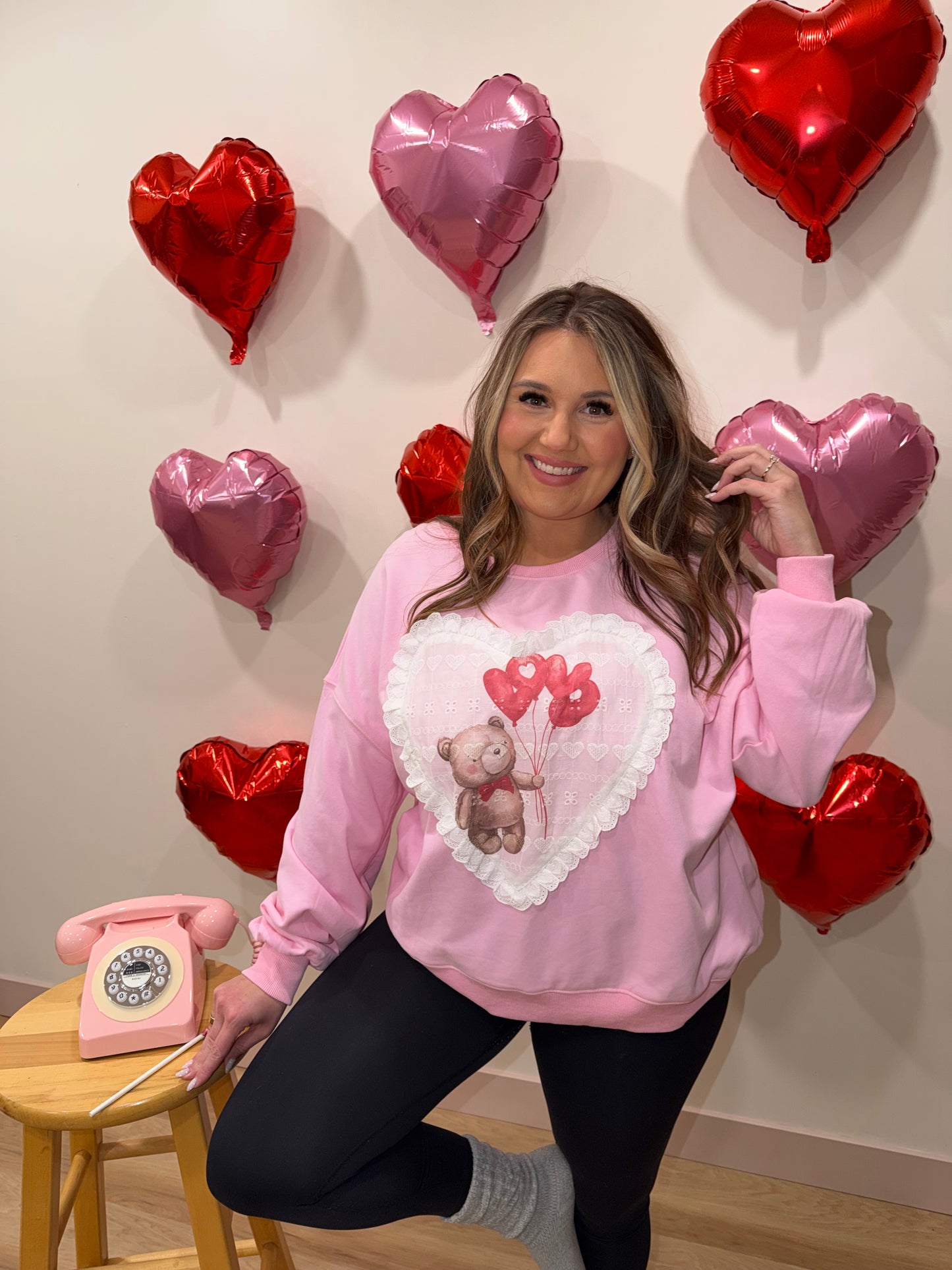 BEARY LOVED CREWNECK