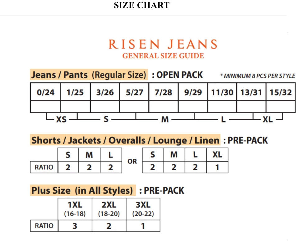 RILEY RISEN DENIM SHORT